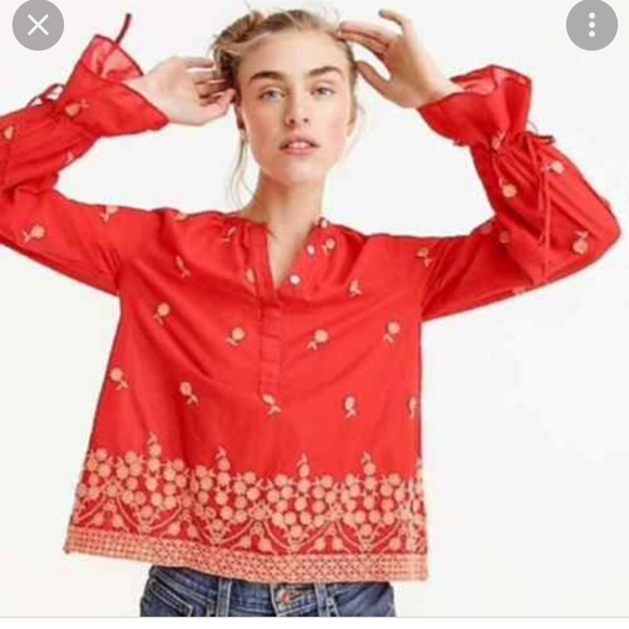 J Crew embroidered top - Picture 16 of 16